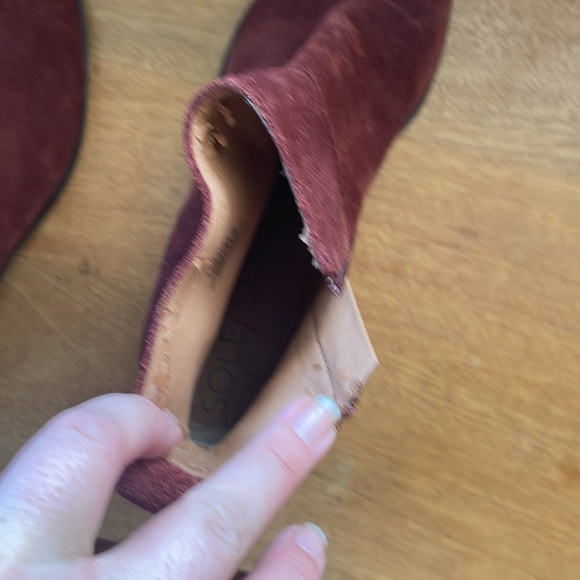 NWOT Rust Color Suede Boots - Picture 10 of 11